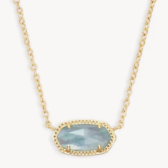 kendra scott light blue pendant - Picture 2 of 3